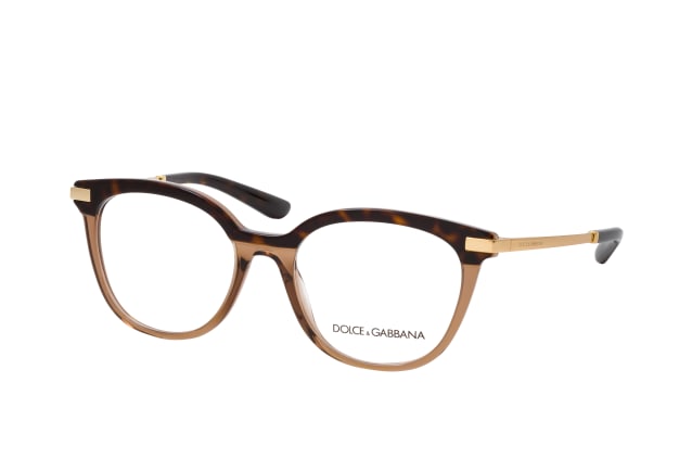 Dolce&Gabbana DG 3346 3256, including lenses, ROUND Glasses, FEMALE