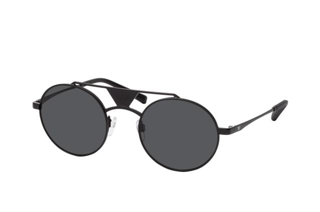 Emporio Armani EA 2120 300187, ROUND Sunglasses, MALE, available with prescription