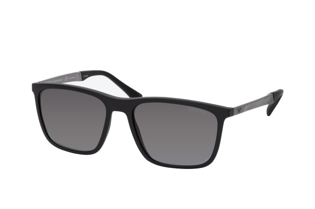 Emporio Armani EA 4150 5001T3, SQUARE Sunglasses, MALE, polarised