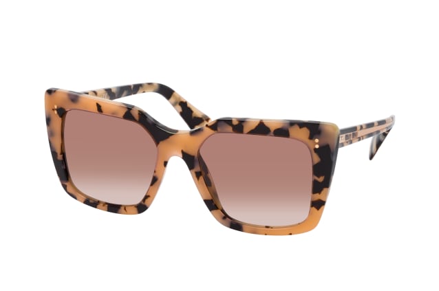Miu Miu MU 02WS 07D0A6, SQUARE Sunglasses, FEMALE, available with prescription
