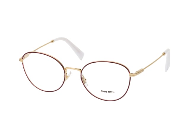 Miu Miu MU 50UV 09X1O1, including lenses, ROUND Glasses, FEMALE