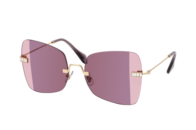 Miu Miu MU 50WS ZVN01Q, BUTTERFLY Sunglasses, FEMALE