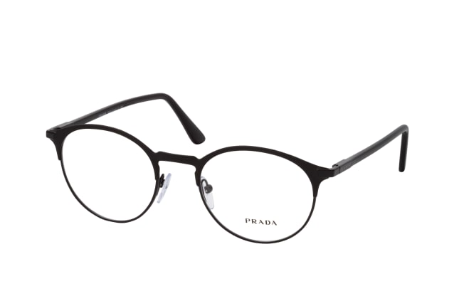 Prada PR 58YV 07F1O1, including lenses, ROUND Glasses, MALE