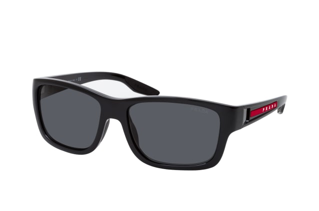 Prada Linea Rossa PS 01WS 1AB06F, SQUARE Sunglasses, MALE