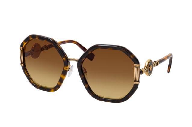 Versace VE 4413 108/13, ROUND Sunglasses, FEMALE