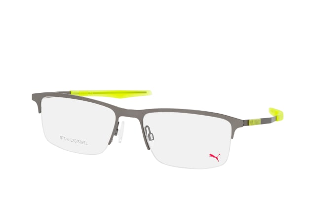 Puma PU 0302O 003, including lenses, RECTANGLE Glasses, MALE