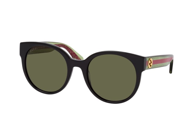 Gucci GG 0035SN 002, ROUND Sunglasses, FEMALE