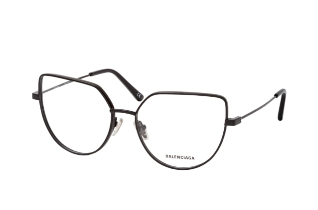 Balenciaga BB 0197O 001, including lenses, BUTTERFLY Glasses, FEMALE