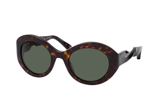 Balenciaga BB 0208S 002, ROUND Sunglasses, FEMALE