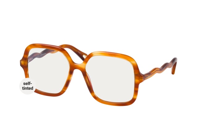 Chloé CH 0091S 001, SQUARE Sunglasses, FEMALE