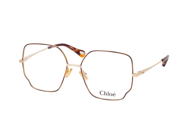 Chloé CH 0096O 008, including lenses, SQUARE Glasses, FEMALE
