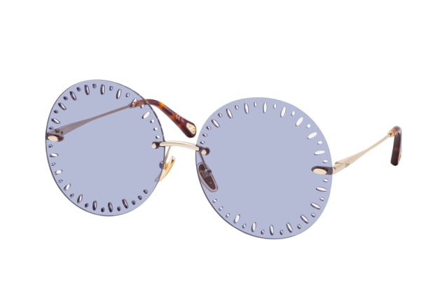 Chloé CH 0110S 001, ROUND Sunglasses, FEMALE
