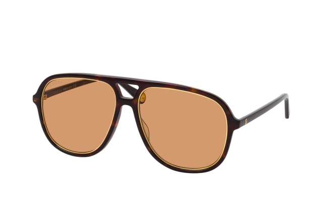 Gucci GG 1077S 004, AVIATOR Sunglasses, FEMALE