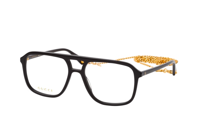 Gucci GG 1078O 001, including lenses, AVIATOR Glasses, FEMALE