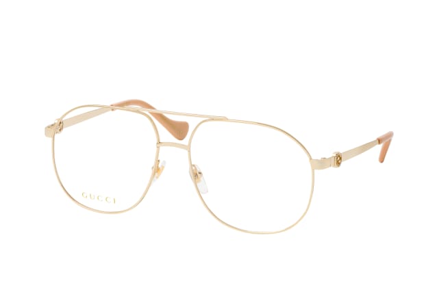 Gucci GG 1091O 002, including lenses, AVIATOR Glasses, FEMALE