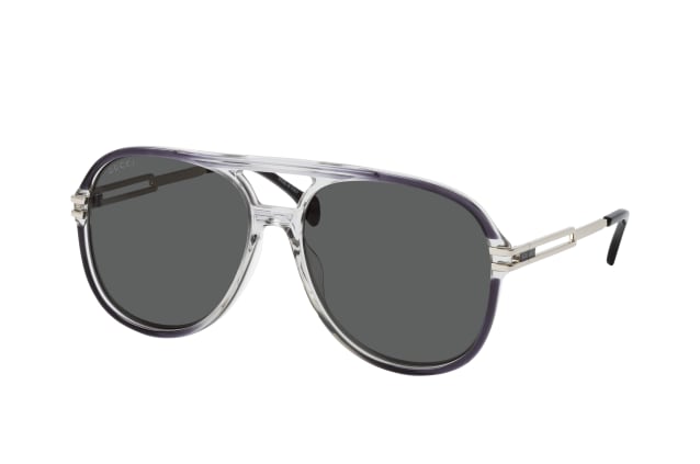 Gucci GG 1104S 001, AVIATOR Sunglasses, MALE
