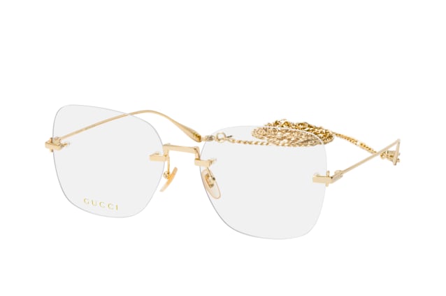 Gucci GG 1150O 001, including lenses, SQUARE Glasses, FEMALE