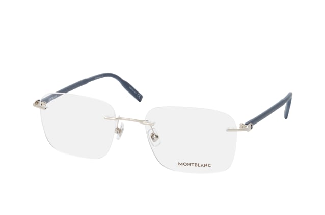 MONTBLANC MB 0222O 010, including lenses, SQUARE Glasses, MALE