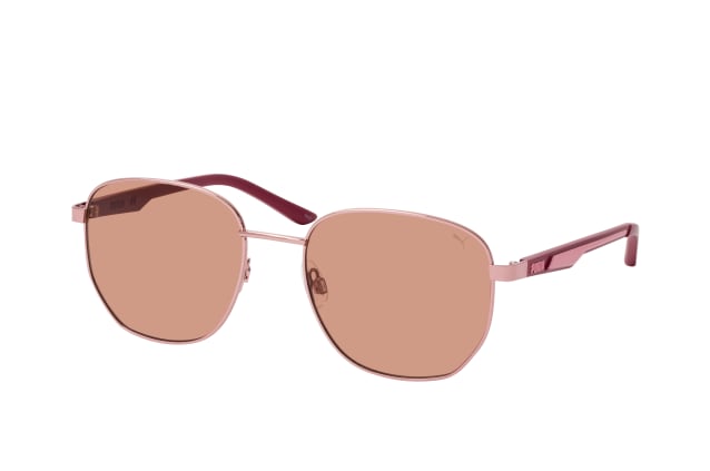 Puma PU 0370S 002, ROUND Sunglasses, FEMALE, available with prescription