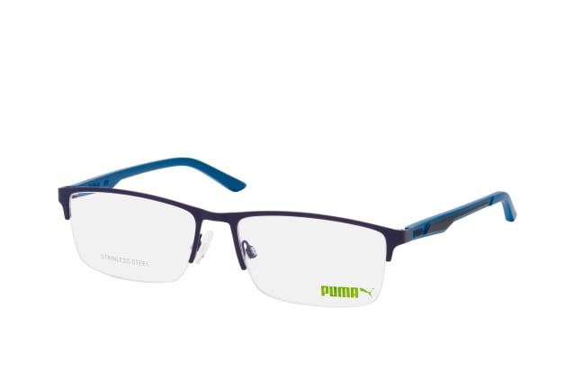 Puma PU 0373O 002, including lenses, RECTANGLE Glasses, MALE