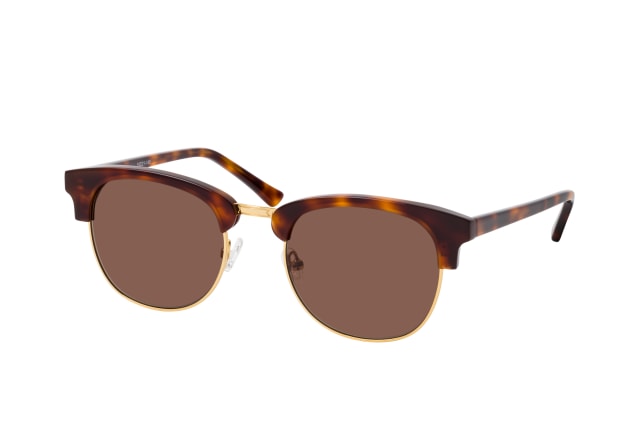 Mister Spex Collection Denzel 2013 H25 L, BROWLINE Sunglasses, UNISEX, available with prescription