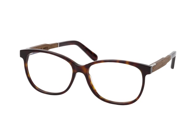 WOOD FELLAS Marzoll Premium 11014 6359, including lenses, SQUARE Glasses, FEMALE