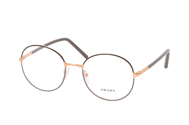 Prada PR 55WV 02H1O1 S, including lenses, ROUND Glasses, FEMALE