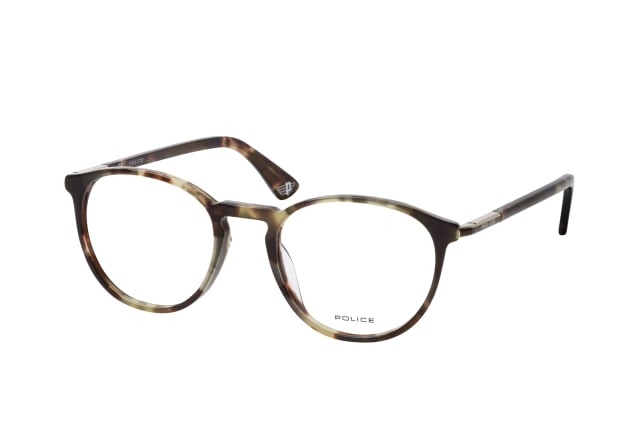 Police VPLD 12N 03BP, including lenses, ROUND Glasses, MALE