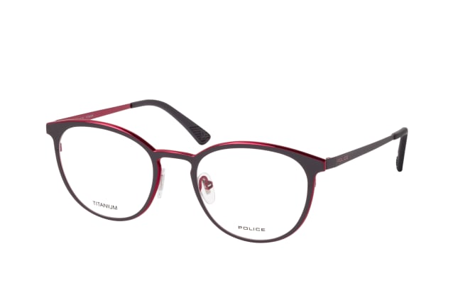 Police APEX 1 VPLB 58 08HR, including lenses, ROUND Glasses, MALE