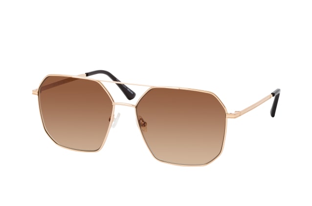 NovaLanaLove x Mister Spex So cool gold brown, AVIATOR Sunglasses, FEMALE