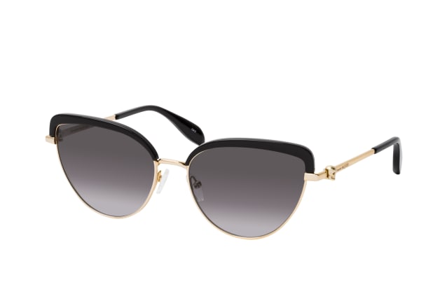 Alexander McQueen AM 0257S 001, BUTTERFLY Sunglasses, FEMALE, available with prescription