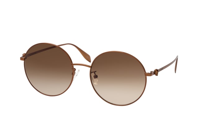 Alexander McQueen AM 0275S 002, ROUND Sunglasses, FEMALE