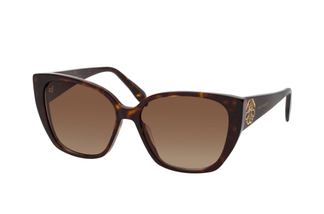 Alexander McQueen AM 0284S 003, BUTTERFLY Sunglasses, FEMALE