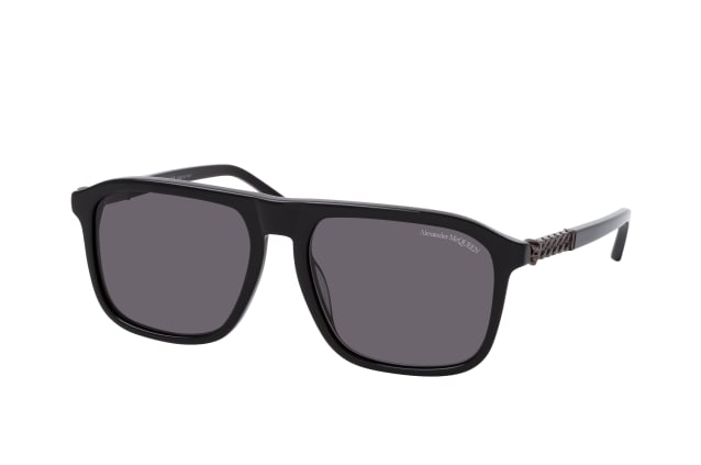 Alexander McQueen AM 0321S 001, AVIATOR Sunglasses, MALE, available with prescription