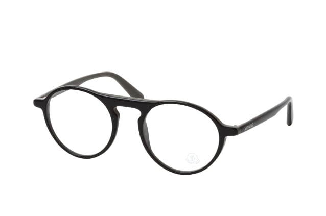 MONCLER ML 5150 001, including lenses, ROUND Glasses, MALE