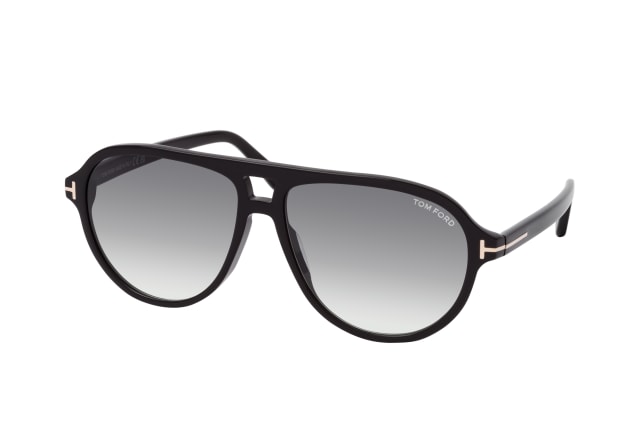 Tom Ford Jeffrey FT 0932 01B, AVIATOR Sunglasses, MALE