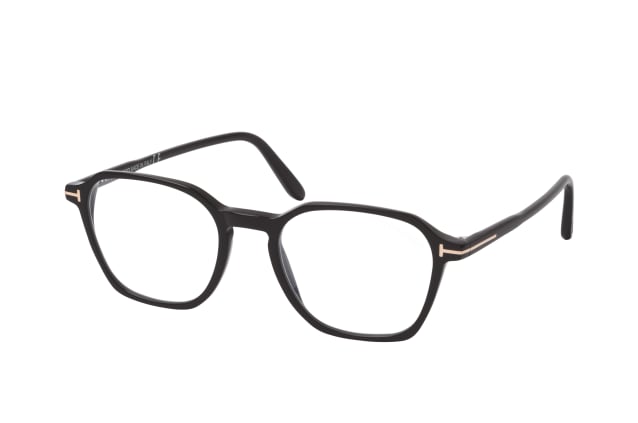 Tom Ford FT 5804-B 001, including lenses, SQUARE Glasses, MALE