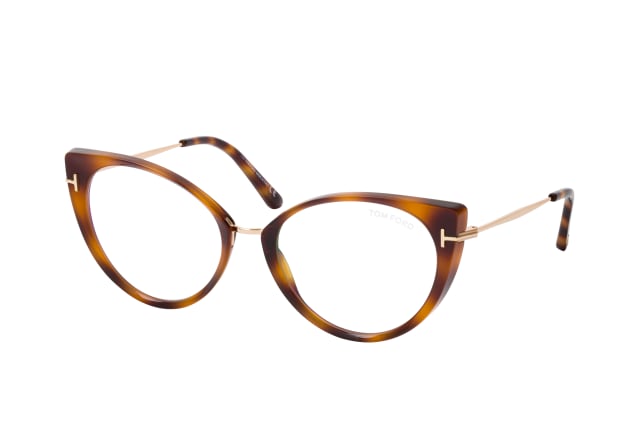 Tom Ford FT 5815-B 053, including lenses, BUTTERFLY Glasses, FEMALE