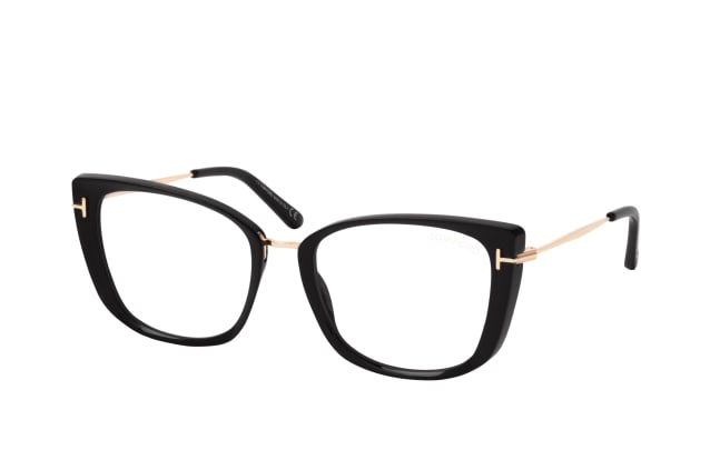 Tom Ford FT 5816-B 001, including lenses, BUTTERFLY Glasses, FEMALE