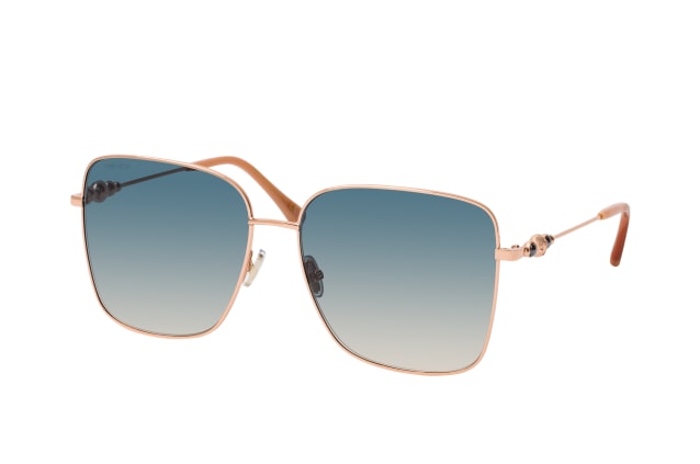 Jimmy Choo HESTER/S BKU, SQUARE Sunglasses, FEMALE