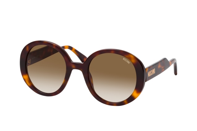 MOSCHINO MOS125/S 05L, ROUND Sunglasses, FEMALE