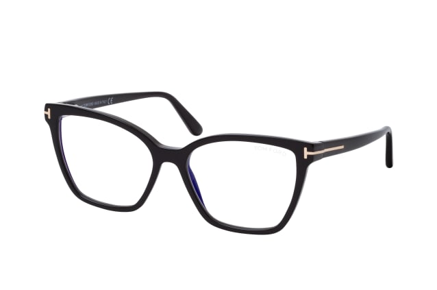 Tom Ford FT 5812-B 001, including lenses, BUTTERFLY Glasses, FEMALE