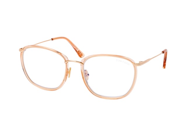 Tom Ford FT 5702-B 042, including lenses, ROUND Glasses, FEMALE