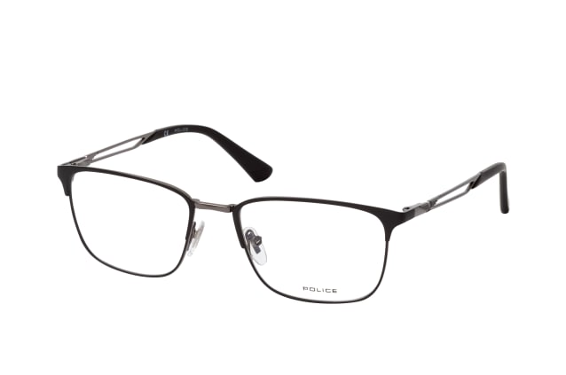 Police VPLF 07 0K56, including lenses, SQUARE Glasses, MALE
