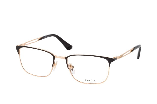 Police VPLF 07 0301, including lenses, SQUARE Glasses, MALE