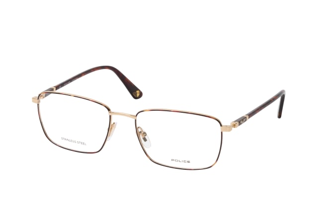 Police VPLE 97 0320, including lenses, RECTANGLE Glasses, MALE
