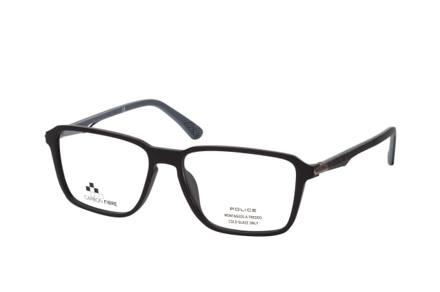 Police VPLF 05 0U28, including lenses, SQUARE Glasses, MALE
