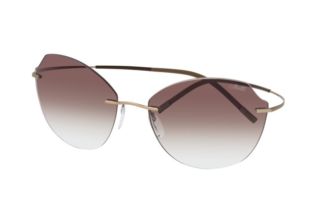 Silhouette Wachau 8158 8540, ROUND Sunglasses, FEMALE