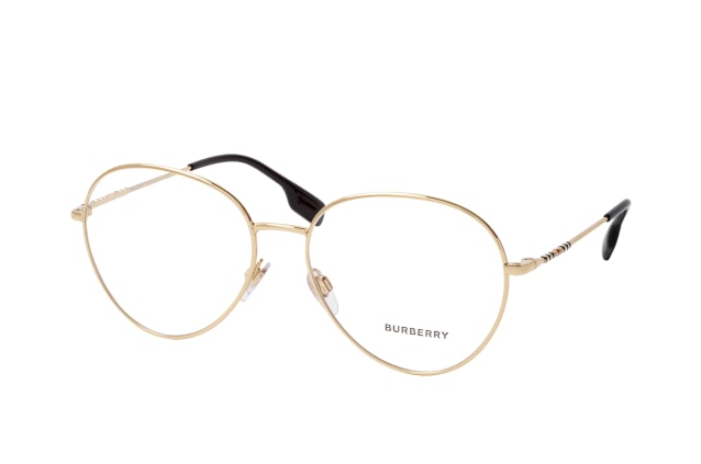 Burberry BE 1366 1109, including lenses, AVIATOR Glasses, FEMALE