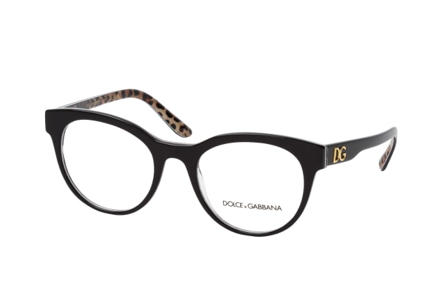 Dolce&Gabbana DG 3334 3299, including lenses, ROUND Glasses, FEMALE